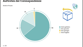 Entwicklung der artikelbezogenen Retourenquote seit Auftreten der Coronapandemie