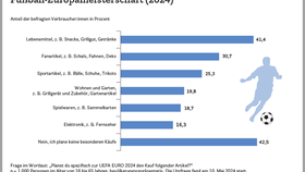 Geplante Käufe der Verbraucher:innen in Deutschland zur Fußball-Europameisterschaft (2024)