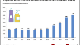 Geplante Investitionen des Rossmann-Konzerns (2016-2026)