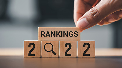 Die beliebtesten Rankings auf handelsdaten.de im Jahr 2022